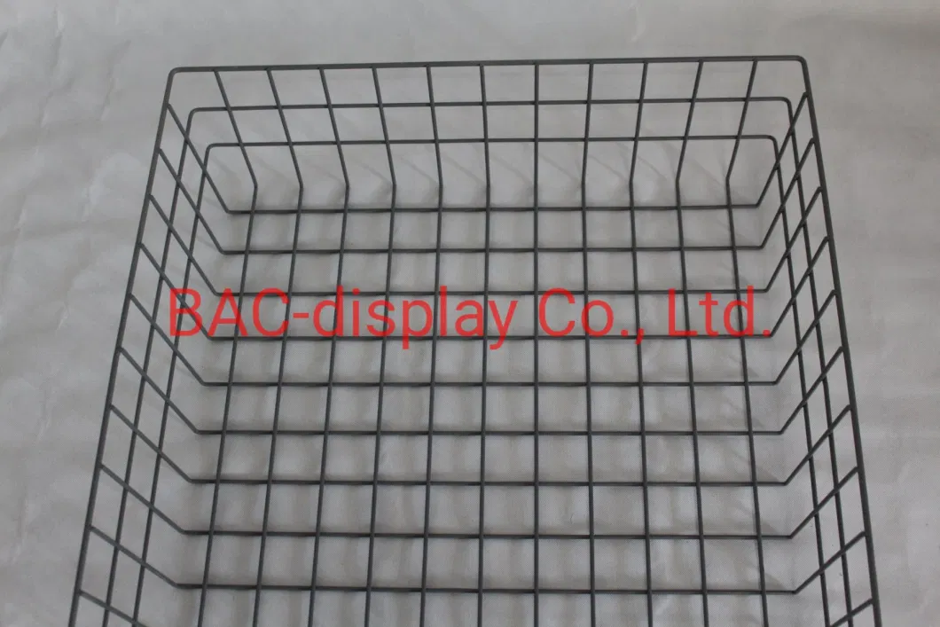 Metal Wire Mesh Shelf Divider for Supermarket Gondola Racks