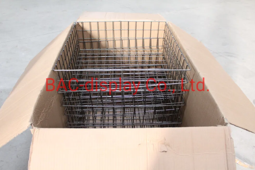 Metal Wire Mesh Shelf Divider for Supermarket Gondola Racks