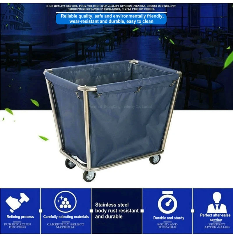 Hotel/Hospital Use Laundry Linen Cart