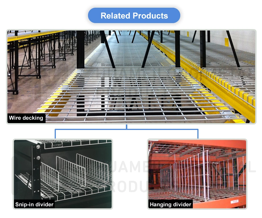 Wholesale Big Document Steel Wire Mesh Deck Panel for Racks