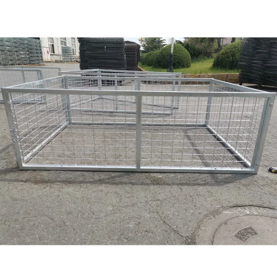 Jaula de remolque galvanizada de acero 6X4 900 mm